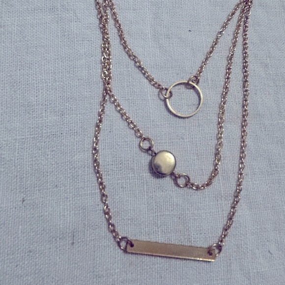 Three Strand Gold Necklace ✨Great Gift✨ - Picture 3 of 4